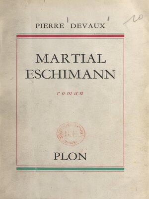 cover image of Martial Eschimann
